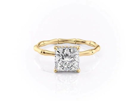 The Eve Set With A 1 Carat Princess Lab Diamond Sale