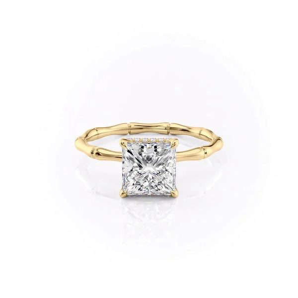 The Eve Set With A 1 Carat Princess Lab Diamond Sale