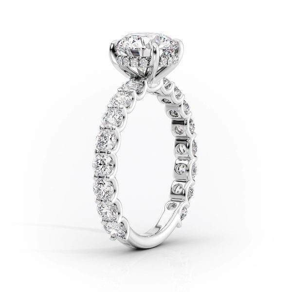 The Adelle Set With A 1 Carat Pear Lab Diamond Discount