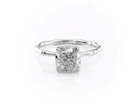 The Eve Set With A 1 Carat Cushion Lab Diamond Sale