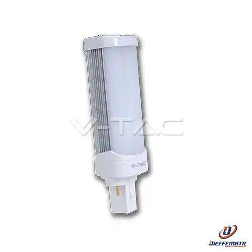 V-tac Lampadina Led G24 10w Bianco Naturale Vt-1929 For Discount