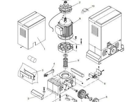 Vite Senza Fine Beninca  9686345 Ricambio Originale Automazione Automatismi Supply