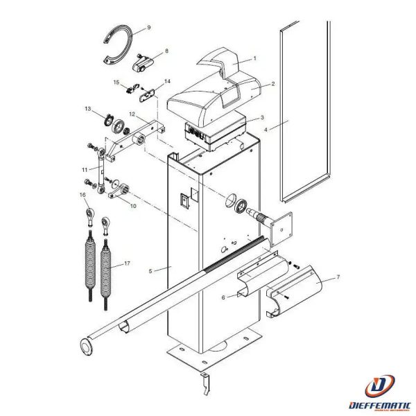 Molla 480 Beninca  9686517 Ricambio Originale Automazione Automatismi Garanzia Online Sale