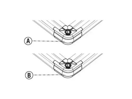 Angolo Destro E Sinistro Per Dispositivo Stop Cce Cestacc00004 Automazione Nuovo Supply