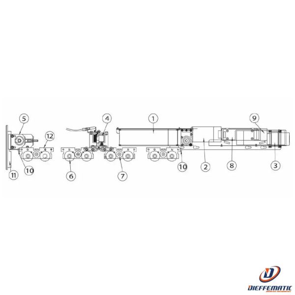 Amplificatore Fotocellula Ditec Entrematic 1celar Ricambio Originale Automazione For Discount